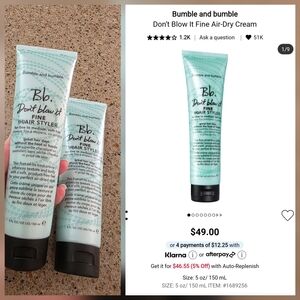 Bumble and bumble Don't Blow It Fine Hair Styler